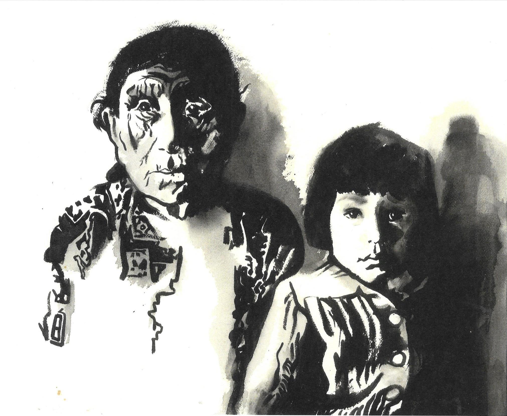 Grandmother and Grandchild